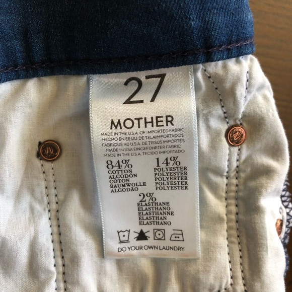 MOTHER Dropout Cuff Short - Picture 4 of 6